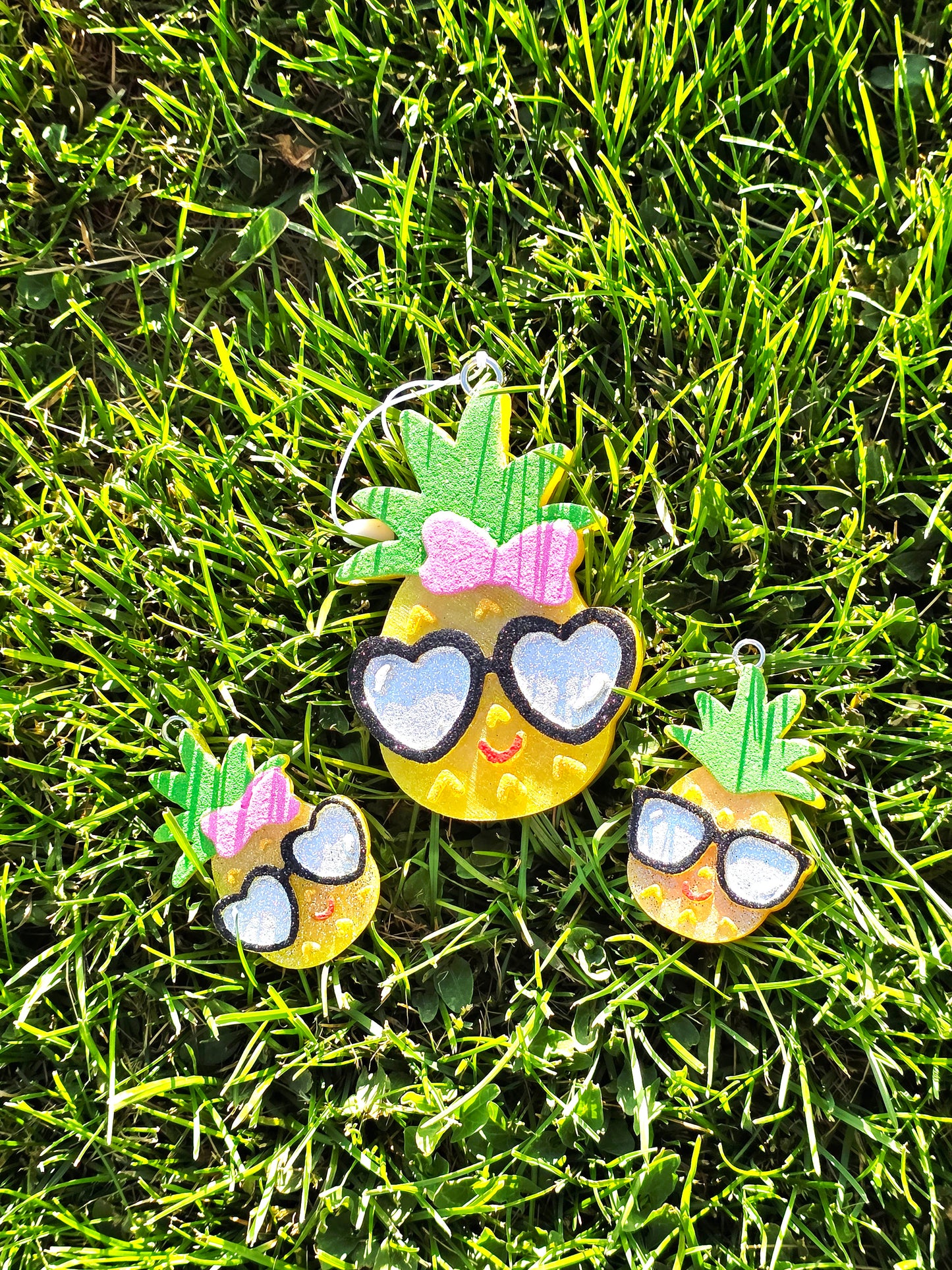 Summer Pineapple Car Frieshie- Scent Watermelon Jolly Rancher