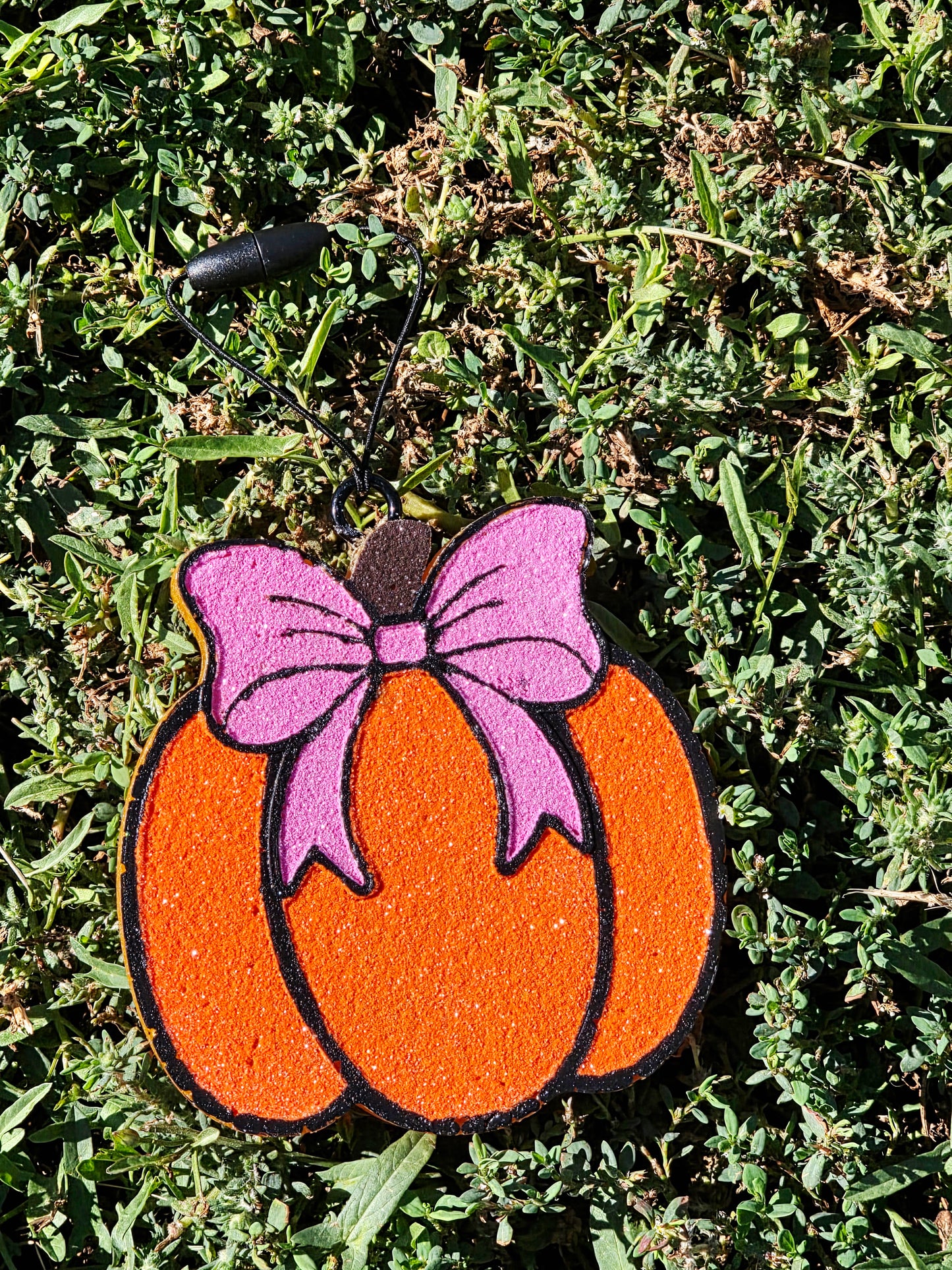 Pumpkin Car Freshie- Scent Maple Pecan Waffle