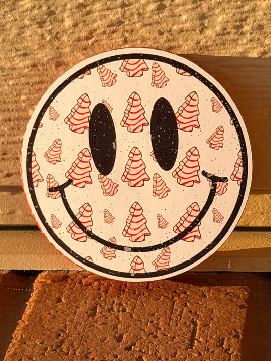 Christmas cake smiley - Scent Cranberry bliss