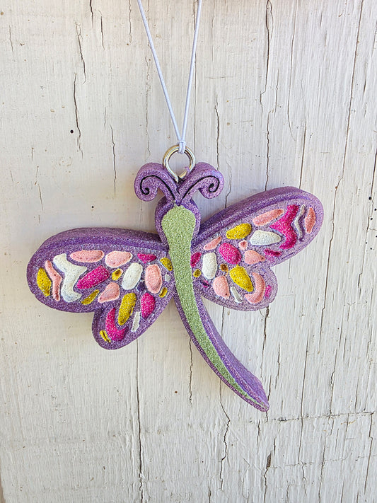 Dragon fly car freshie - Scent Cocoa Butter Cashmere