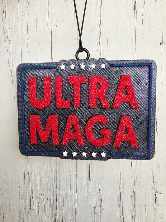 Ultra MAGA Trump Car Freshie- Scent Luna