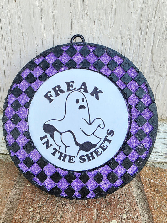 Freak in the sheets Car Freshie- Scent Sweater Weather