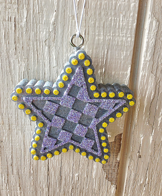 Star Car Freshie- Scent  Lemon Drop