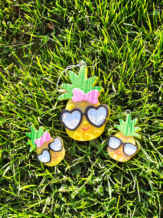 Summer Pineapple Car Frieshie- Scent Watermelon Jolly Rancher