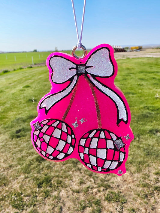 Disco Cherry Car Freshie- Scent Bombshell