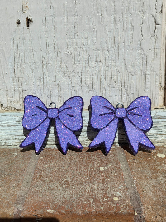 Purple Bow Vent Car Freshie - Scent Boomshakalaka