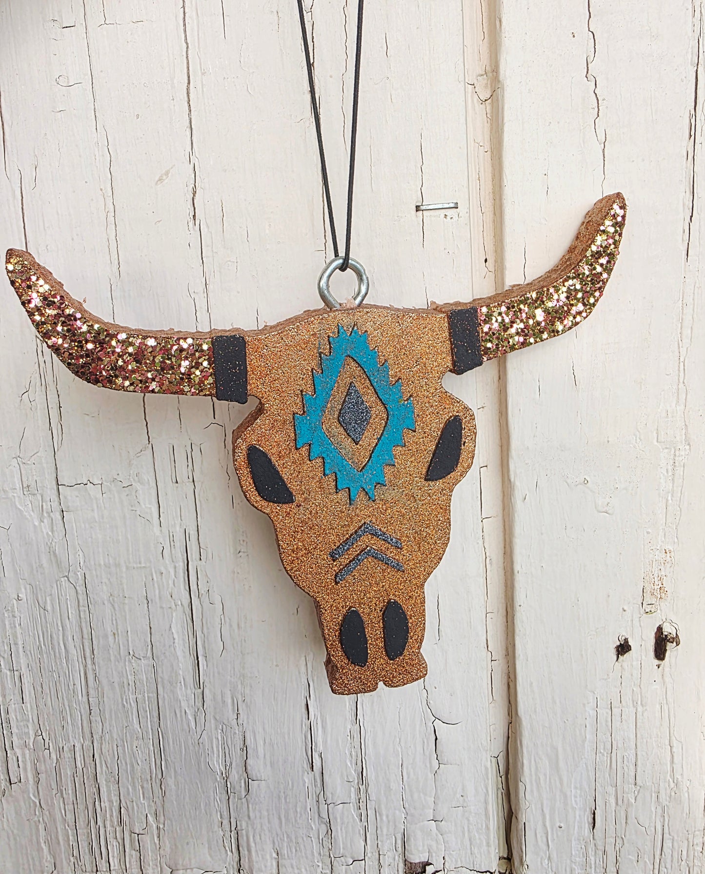 Aztec Bull Car Freshie- Scent Bump N Grind
