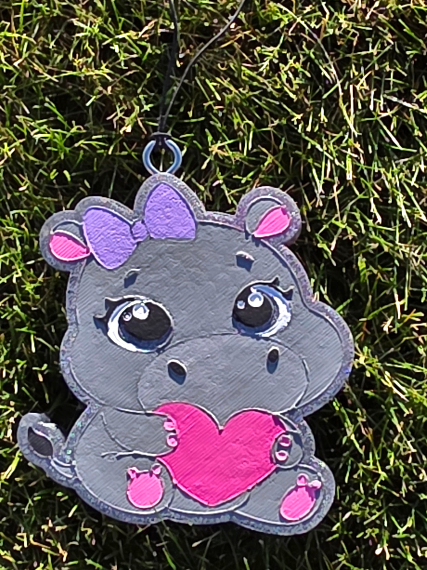 Hippo Car Freshie- Scent Luna