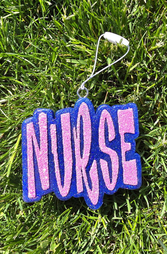 Nurse Car Freshie- Scent Baja Cactus