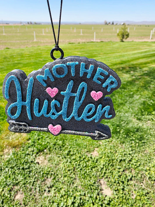Mother Hustler Car Freshie- Scent Fuity Pebbles