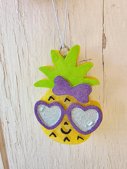 Girl Pineapple  Car Frieshie- Scent Pomegranate Cide