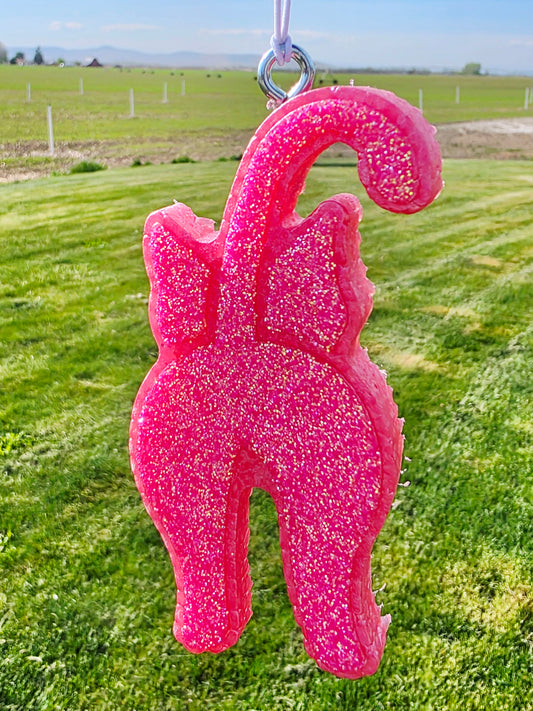 Kitty Car Freshie- Scent Pineapple Dream Whip