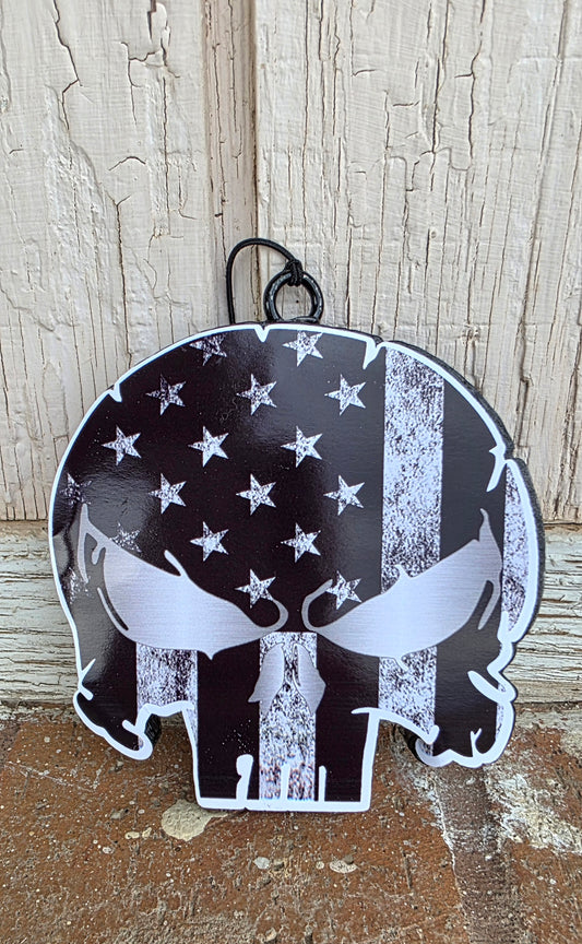 Skull Car Freshie- Scent Mahogany Fierce