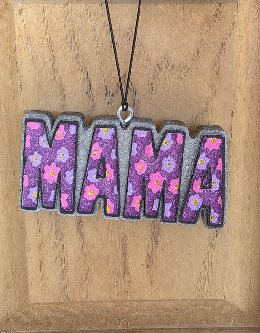 Floral Mama Car Freshie- Scent Vanilla