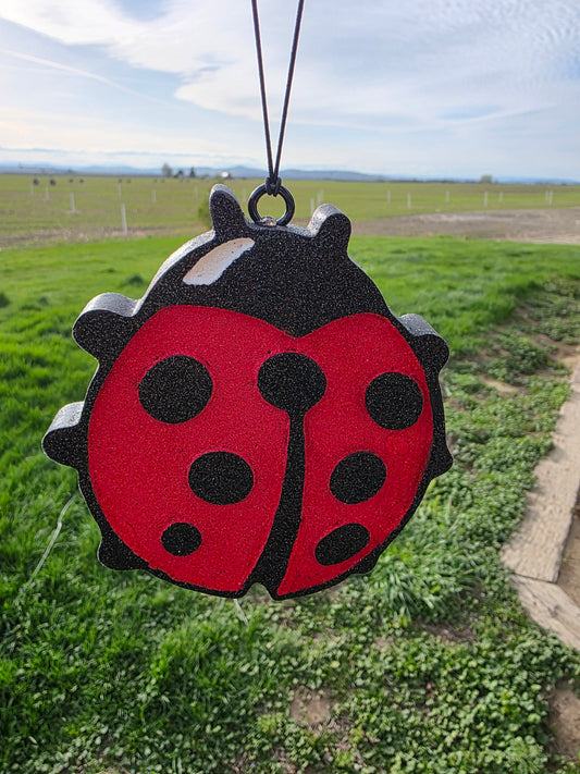 Ladybug Car Frieshie- Scent Sweet Grace